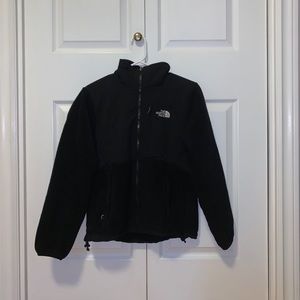 Size small black north Face zip up jacket